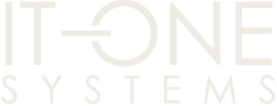 Logo der Firma ITone in weißer Schrift